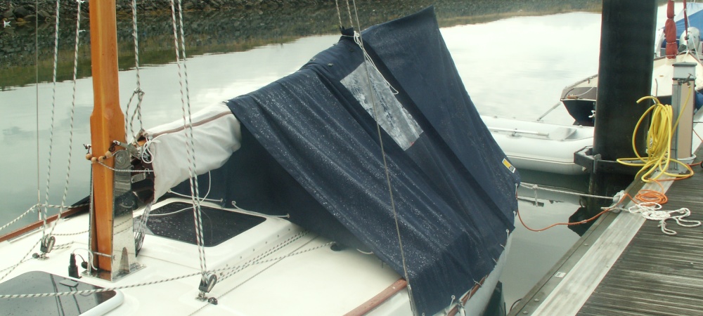 Boat tent. This is a must for a family as it adds so much living space in wet weather. Avoids cabin fever!